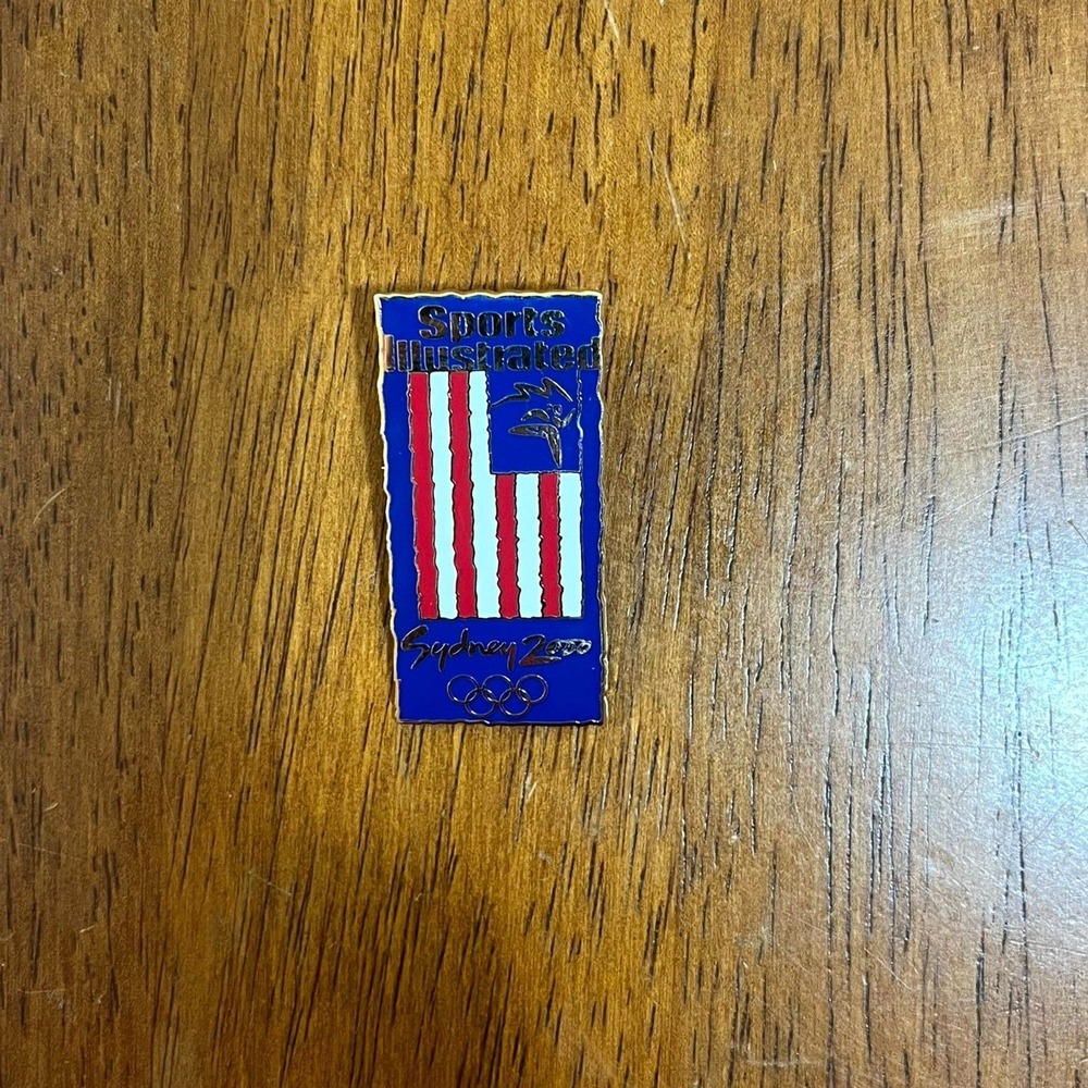 Sports Illustrated Sydney 2000‎ Olympics USA Flag Collector's Pin